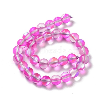 Synthetic Moonstone Beads Strands(G-P528-J01-04)-3