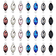 28Pcs 7 Colors Alloy Glass Connector Charms(FIND-HY0001-87)-1