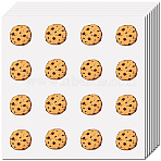 8Pcs Plastic Waterproof Self-Adhesive Picture Stickers, Round Dot Cartoon Decals for Kid's Art Craft, Cookies, 150x150mm, Sticker: 25mm, 8 pcs/set(DIY-WH0428-179)