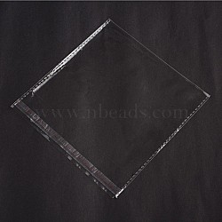 Rectangle Cellophane Bags, Clear, 16x15cm, Unilateral Thickness: 0.05mm, Inner Measure: 13x15cm(OPC-F001-09E)
