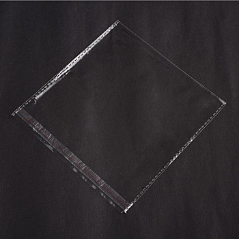 Rectangle Cellophane Bags, Clear, 16x15cm, Unilateral Thickness: 0.05mm, Inner Measure: 13x15cm