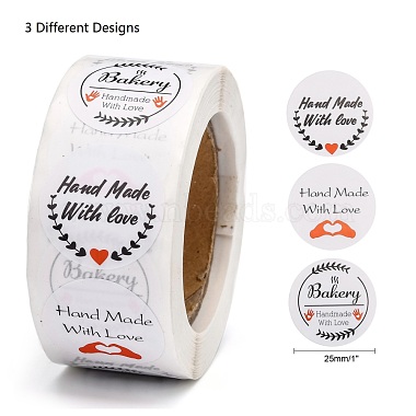Handmade with Love Stickers(DIY-M005-F01)-3