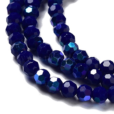 Opaque Glass Beads Strands(EGLA-A035-P4mm-L09)-3