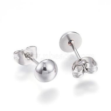 304 Stainless Steel Ear Studs(EJEW-G210-02)-2