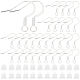 100Pcs Brass French Earring Hooks(KK-BBC0015-45B)-1