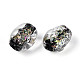 Hilos de cuentas de lampwork hechos a mano(FOIL-T008-07B)-3
