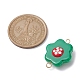 Glass Enamel Flower Connector Charms(PALLOY-JF02514)-2