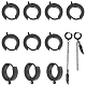 10Pcs 304 Stainless Steel Huggie Hoop Earrings Findings(STAS-UN0034-56)-1