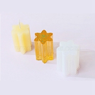 DIY Silicone Candle Molds, For Candle Making, Flower, 5.7x6.1x7.1cm(SIMO-H018-04B)
