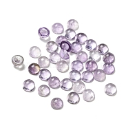 Natural Amethyst Cabochons, Half Round, 3x1.5mm(G-Q173-01A-06)