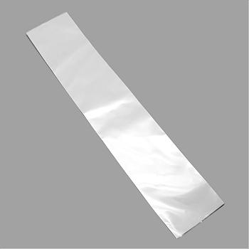 Pearl Film OPP Cellophane Bags, Rectangle, White, 30x4cm, Unilateral Thickness: 0.035mm