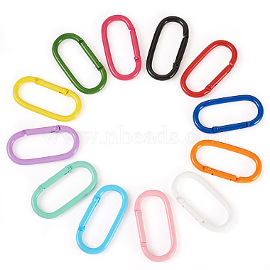 10Pcs Alloy Spring Gate Rings(FIND-TA0009-25C)-6