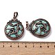 Synthetic Turquoise Pendants(G-A241-02R-01)-3