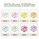 160pcs 8 couleurs perles acryliques transparentes(MACR-YW0001-91)-2