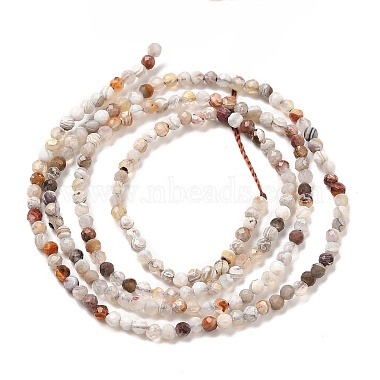 Natural Mexican Agate Beads Strands(G-E608-A11-A)-2