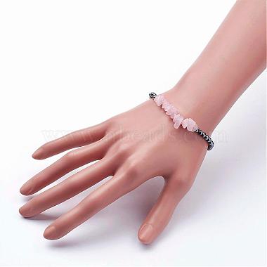 Natural Gemstone Stretch Bracelets(BJEW-JB02839)-4