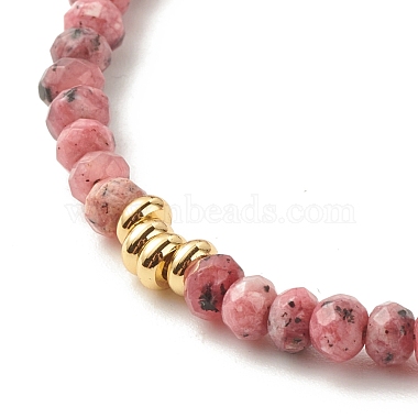 Natural Malaysia Jade(Dyed) Beaded Bracelets for Women or Men(BJEW-JB07791)-5
