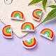 6Pcs Food Grade Eco-Friendly Silicone Focal Beads(SIL-YW0001-04F)-6