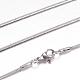 304 Stainless Steel Herringbone Chain Necklaces(STAS-G083-56P)-1