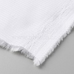 Polyester & Wool Fabric, White, 1600~1800mm, 2m/pc(DIY-WH0699-23A)