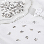 50Pcs Tibetan Style Zinc Alloy Charms, Baby Foot, Antique Silver, 14x10.5x2mm, Hole: 2mm(FIND-LP0006-23)