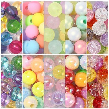 200Pcs 10 Styles Opaque Acrylic Beads(MACR-CJ0001-46)-3