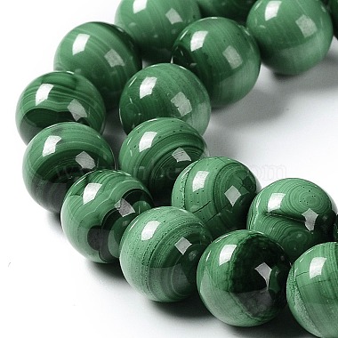Natural Malachite Beads Strands(G-F571-27AB1-10mm)-6