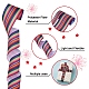 2 Rolls 2 Style Stripe Pattern Printed Polyester Grosgrain Ribbon(OCOR-TA0001-38A)-4