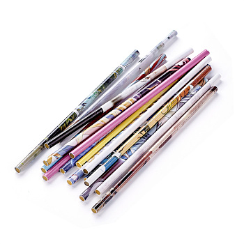 Rhinestone Picking Pencils, Mixed Color, 6~7.5mm, 8.5 inch(216mm)