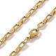 201 Stainless Steel Box Chain Necklace for Men Women(NJEW-P268-A42-2X5)-3