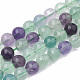 Chapelets de perles en fluorite naturel(G-S333-8mm-006)-1