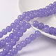Imitation Jade Glass Beads Strands(X-DGLA-S076-6mm-27)-1