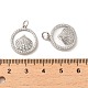 Brass Micro Pave Cubic Zirconia Pendants(KK-P260-21P)-3