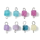 Natural Dolomite Connector Charms(PALLOY-JF03178)-1