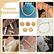 25Pcs 5 Styles Brass Hollow Beads(KK-ME0001-81)-5