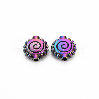 Rack Plating Rainbow Color Alloy Beads(PALLOY-S180-370)-2