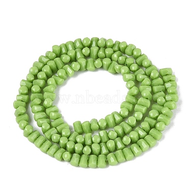 perles verre opaque brins(GLAA-Q107-01A-A03)-2