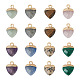 16Pcs 8 Styles Natural & Synthetic Gemstone Charms(G-FW0001-34)-2