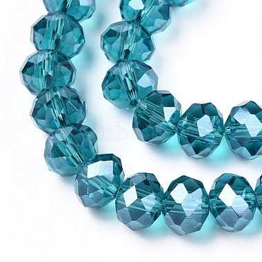 Electroplate Glass Beads Strands(EGLA-A034-T6mm-A33)-2