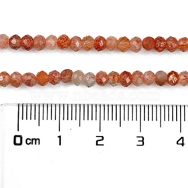 natürliche sunstone Perlen Stränge(G-L597-B02-02)-4