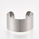 304 Stainless Steel Cuff Rings(X-STAS-T045-22B-P)-1