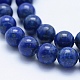 Natural Lapis Lazuli Beads Strands(G-P342-01-8mm-AB)-3
