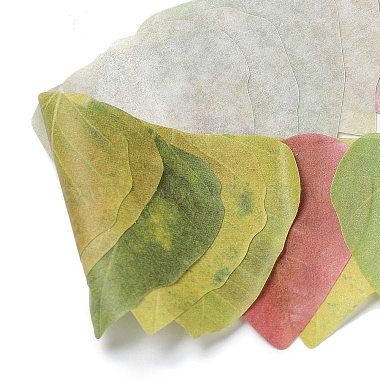 rouleaux d'autocollants de feuilles tombées en papier(DIY-C080-01D)-3