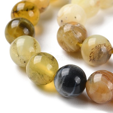 Natural Yellow Opal Beads Strands(G-Q1001-A02-02)-3
