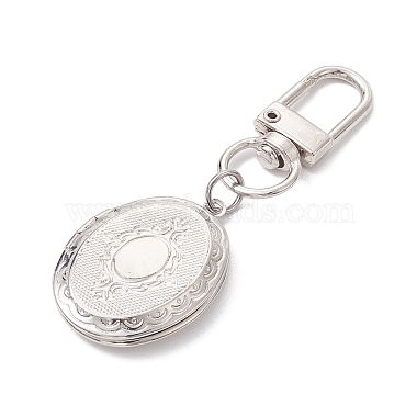 Oval Brass Locket Pendants Decorations(HJEW-JM02065)-4