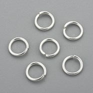 304 Stainless Steel Jump Rings, Open Jump Rings, Silver, 9x1.4mm, Inner Diameter: 6.4mm(STAS-H380-09S-K)
