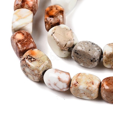 Natural Imperial Jasper Beads Strands(G-N342-62K)-3