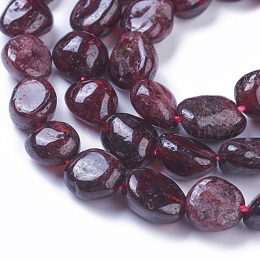 Natural Garnet Beads Strands(G-P433-04)-3