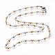 304 Stainless Steel Chain Necklaces(STAS-P164-12GP)-1