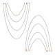 8Pcs 8 Style White Acrylic Round Beads Bag Handles(FIND-TA0001-70)-1